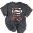 Avoiding Small Talk Issues Anti Social Sarcastic Introvert Mineral Wash Tshirts Mineral Black Avoiding Small Talk Issues Anti Social Sarcastic Introvert Mineral Wash Tshirts Mineral Black