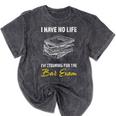 Bar Exam Law School Graduation I Have No Life Mineral Wash Tshirts Mineral Black