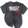 Beauty School Graduation Class Of 2018 Mineral Wash Tshirts Mineral Black