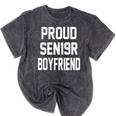 Boyfriend Graduation Party SEN19R Shirt Senior 2019 T-Shirt Mineral Wash Tshirts Mineral Black