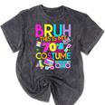 Bruh This Is My 70's Costume Nostalgia Mixtape 1970s Party Mineral Wash Tshirts Mineral Black
