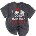 BSN Bachelor Of Science In Nursing Graduation Mineral Wash Tshirts Mineral Black