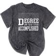 Business Degree For College Graduation Tee T-Shirt Mineral Wash Tshirts Mineral Black