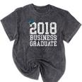 Business Major Shirt 2018 Business Graduation Graduate Mineral Wash Tshirts Mineral Black
