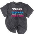 Words Cannot Express How Much I Don't Care Introvert Mineral Wash Tshirts Mineral Black Words Cannot Express How Much I Don't Care Introvert Mineral Wash Tshirts Mineral Black