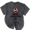 Chemo Graduation Day Victory Support Shirt Mineral Wash Tshirts Mineral Black