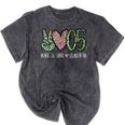 Class Of 2005 Shirt Leopard Senior Graduation Class Reunion Mineral Wash Tshirts Mineral Black
