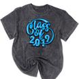Class Of a 2019 Graduate TShirt Graduation Tee Shirt Mineral Wash Tshirts Mineral Black