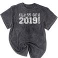 Class Of 2019 Senior High School Graduation Tee Mineral Wash Tshirts Mineral Black
