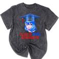 Class Of 2021 Graduate Kawaii Anime Girl School Graduation Mineral Wash Tshirts Mineral Black