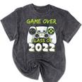 Class Of 2022 Graduate Senior 2022 Graduation Mineral Wash Tshirts Mineral Black