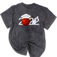 Class Of 2022 Graduation For Him Her Bowling Sports Mineral Wash Tshirts Mineral Black