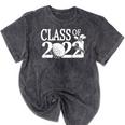 Class Of 2022 Graduation Senior Golf Golfer Player Mineral Wash Tshirts Mineral Black
