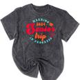 Class Of 2024 Senior Trip In Progress Graduation Trip Mineral Wash Tshirts Mineral Black