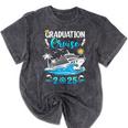 Class Of 2025 Graduation Cruise Senior Graduates Vacation Mineral Wash Tshirts Mineral Black