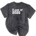 Class Of 2026 Proud Grandpa Of A 2026 Graduate Graduation Mineral Wash Tshirts Mineral Black