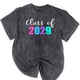 Class Of 2029 Shirt 2nd Grade Onto 3rd Grade Graduation Tee Mineral Wash Tshirts Mineral Black