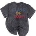 Class Of 2031 Graduation Mineral Wash Tshirts Mineral Black