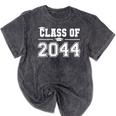 Class Of 2044 Grow With Me First Day Of School Graduation Mineral Wash Tshirts Mineral Black
