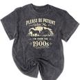 Classic Please Be Patient With Me I'm From The 1900s Mineral Wash Tshirts Mineral Black