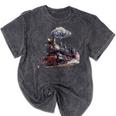 Classic Steam Train Enthusiasts Nostalgia For Train Lovers Mineral Wash Tshirts Mineral Black Classic Steam Train Enthusiasts Nostalgia For Train Lovers Mineral Wash Tshirts Mineral Black