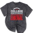 College Graduation For Conservatives Mineral Wash Tshirts Mineral Black