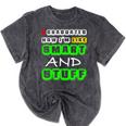 College High School Graduation Senior 2018 TShirt Mineral Wash Tshirts Mineral Black