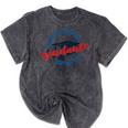 College University School Graduation Debt Loan Mineral Wash Tshirts Mineral Black