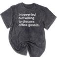 Coworker Office Gossip Introverted Gossiper Mineral Wash Tshirts Mineral Black Coworker Office Gossip Introverted Gossiper Mineral Wash Tshirts Mineral Black