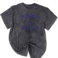 Criminal Justice Major College Graduate Graduation Mineral Wash Tshirts Mineral Black