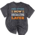 Cross-Stitching Now Minimal Socializing Introvert Vintage Mineral Wash Tshirts Mineral Black Cross-Stitching Now Minimal Socializing Introvert Vintage Mineral Wash Tshirts Mineral Black