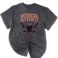 Cryptid Cryptozoology Mothman Introvert -Adults Butterfly Small Crew Neck Classic Fit Short Sleeve Polyester 100 Printed Blended Fabric Mineral Wash Tshirts Mineral Black Cryptid Cryptozoology Mothman Introvert -Adults Butterfly Small Crew Neck Classic Fit Short Sleeve Polyester 100 Printed Blended Fabric Mineral Wash Tshirts Mineral Black