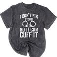 I Cuff Stupid Police Officer T Shirt Academy Graduation Mineral Wash Tshirts Mineral Black