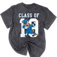 Dabbing Graduation Class Of 2019 Unicorn Shirt Mineral Wash Tshirts Mineral Black