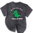 Dabbing Later Gator Graduation Class Of 2018 T-Shirt Mineral Wash Tshirts Mineral Black