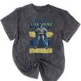 DC Comics Graduation Batman The Grad Power Stance Mineral Wash Tshirts Mineral Black