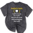 Dentist Dental School Graduation Tooth Oath Dentistry Mineral Wash Tshirts Mineral Black
