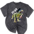 Dinosaur T Rex Rawr Last Day Of School Graduation Shirt Mineral Wash Tshirts Mineral Black