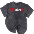 Doctorate PhinisheD PhD Graduation Premium Mineral Wash Tshirts Mineral Black