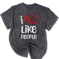 I Don't Like People Introvert Small Mineral Wash Tshirts Mineral Black I Don't Like People Introvert Small Mineral Wash Tshirts Mineral Black