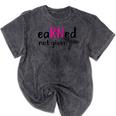 Earned Not Given Nurse Graduation Mineral Wash Tshirts Mineral Black