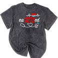 Earned It RN Nurse Graduation RN & LPN Nursing Mineral Wash Tshirts Mineral Black