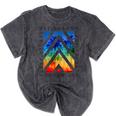 Eat Beach Sleep Repeat Summer Vacation Graduation Tees Men Women Kids Mineral Wash Tshirts Mineral Black