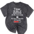 EdD Doctor Of Education Dissertation Doctorate Graduation Mineral Wash Tshirts Mineral Black