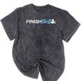 EdD Doctor Of Education Finish Doctorate Graduation Mineral Wash Tshirts Mineral Black
