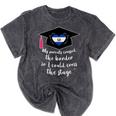 El Salvador Pride Graduation 2019 Tshirt Premium Tri-Blend Mineral Wash Tshirts Mineral Black