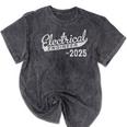Electrical Engineer Graduation 2025 Mineral Wash Tshirts Mineral Black