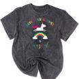 End Of Year Teacher Last Day Of School Graduation Mineral Wash Tshirts Mineral Black