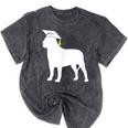 English Mastiff Graduation Dog Graduate Mineral Wash Tshirts Mineral Black