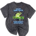 Enjoy Adulthood Comes With Bills Nostalgia Regret Mineral Wash Tshirts Mineral Black